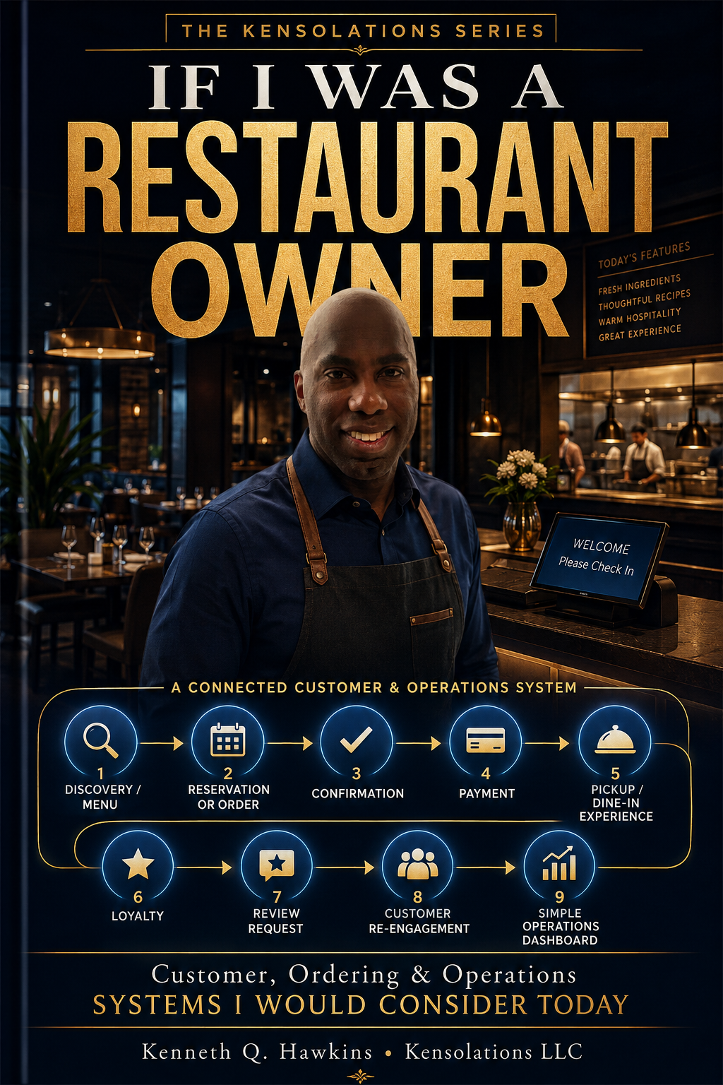 If I Was a Restaurant Owner professional business ideas book cover by Kensolations