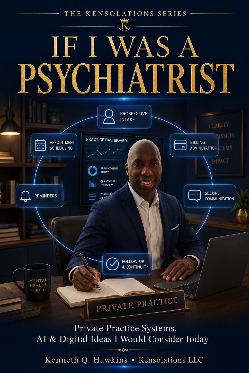 If I Was a Psychiatrist professional business ideas book cover by Kensolations