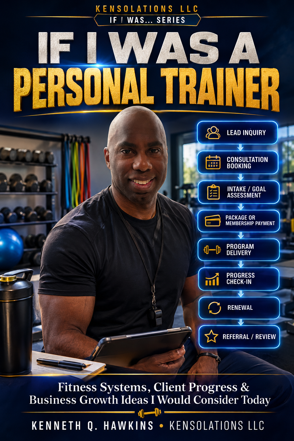 If I Was a Personal Trainer professional business ideas book cover by Kensolations