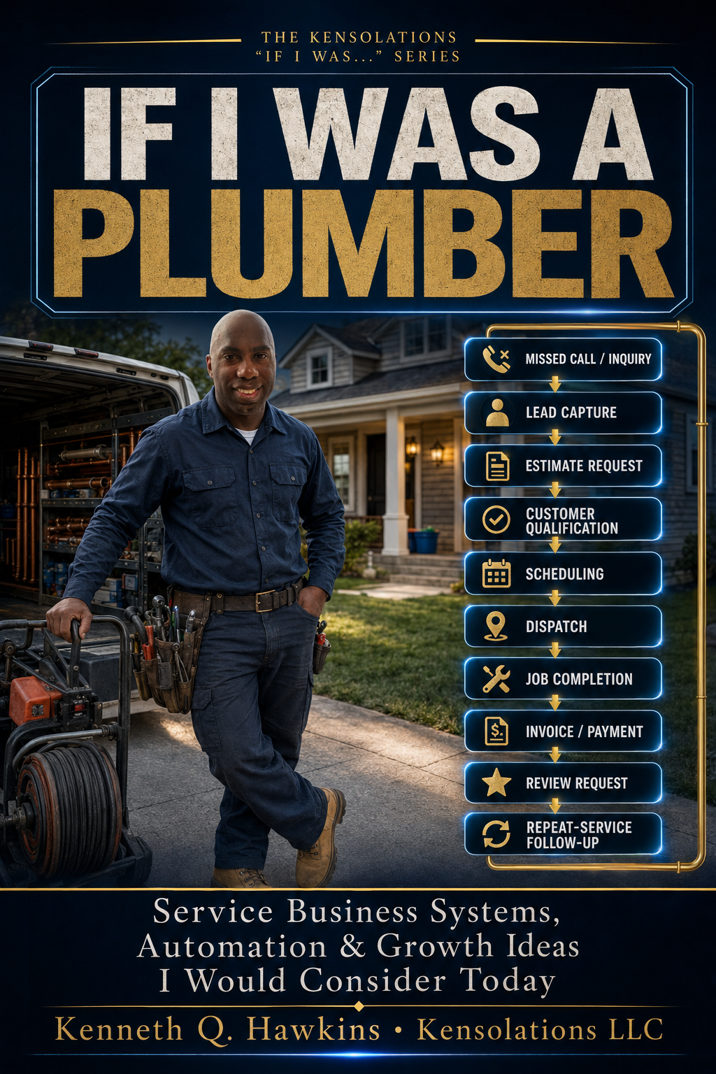 If I Was a Plumber professional business ideas book cover by Kensolations